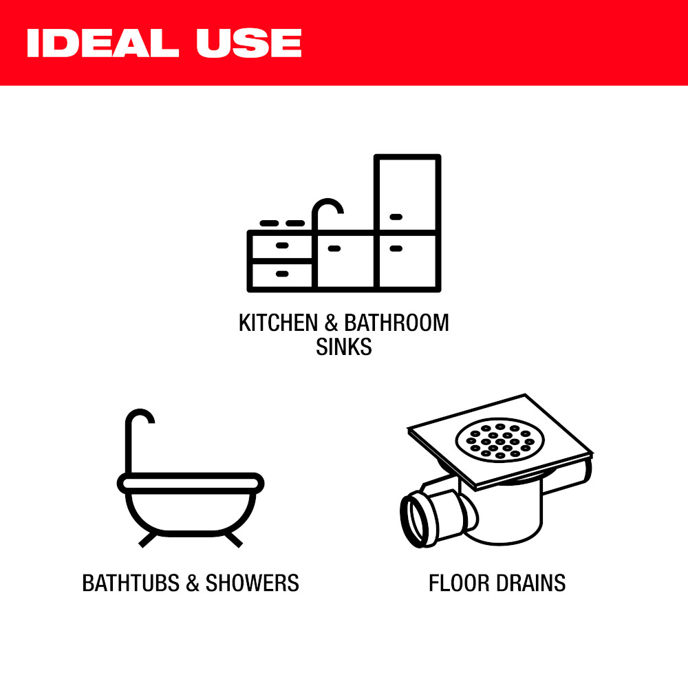 M18™ Drum Machine for 3/8”-1/2” Cable​