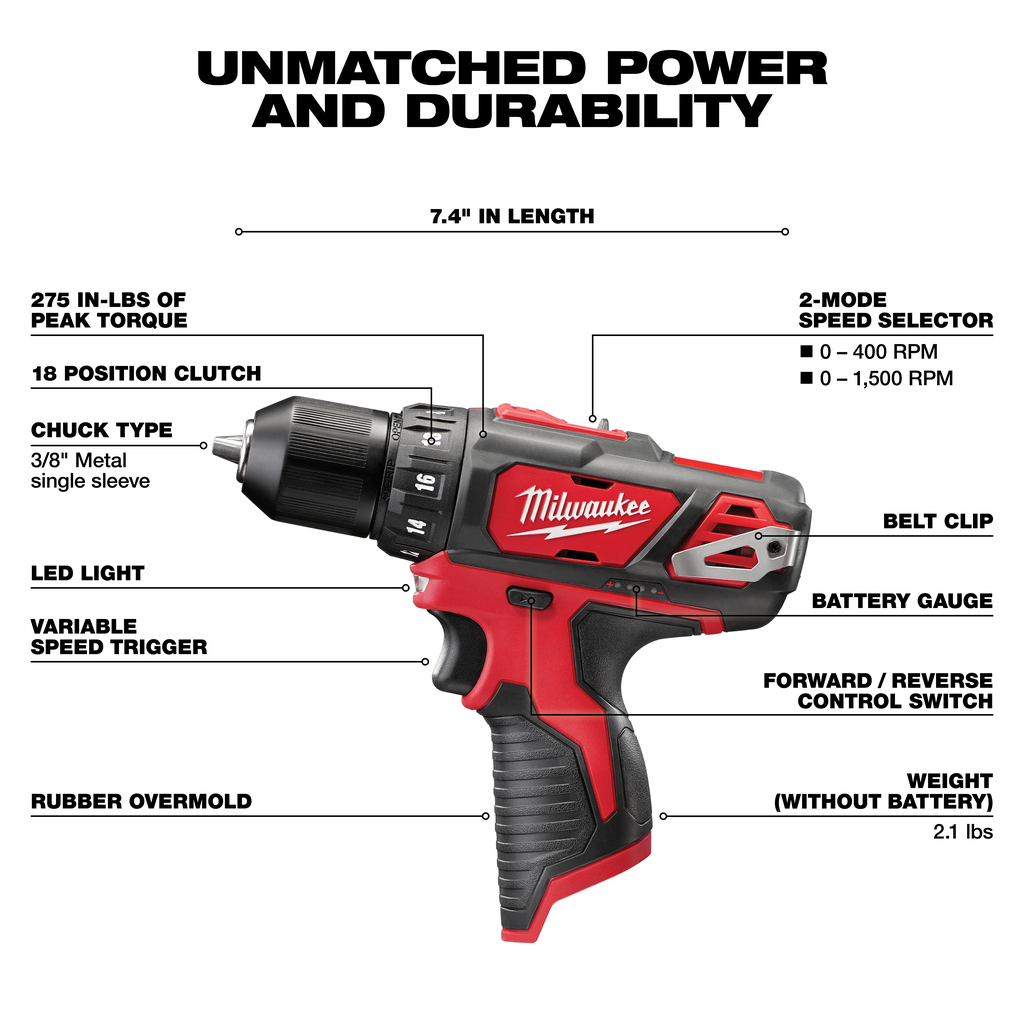 M12™ Drill/Impact Combo Kit