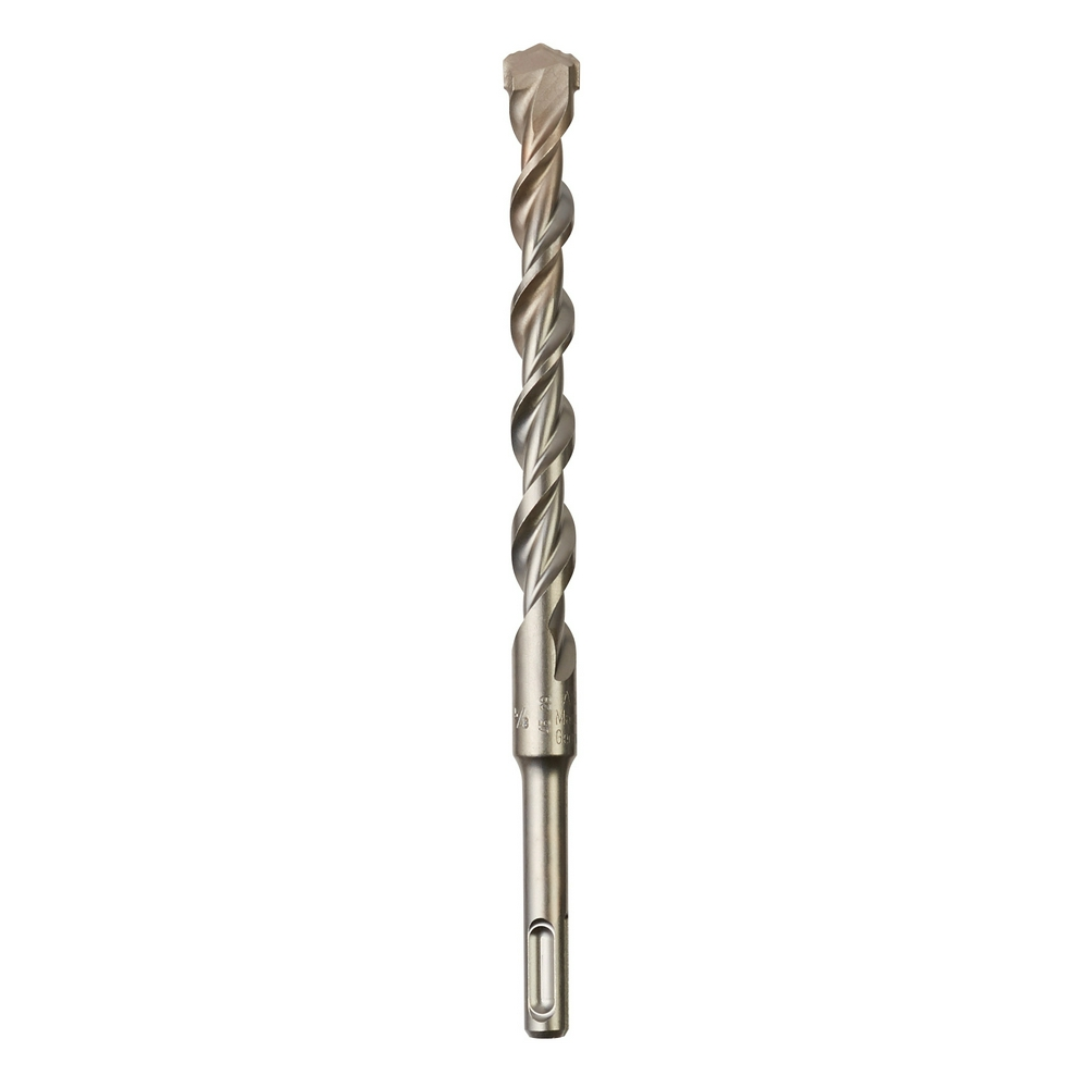 Product image for Milwaukee 48-20-7072 7/8" x 12" (10" Drilling Depth) 2-Cutter Rotary Hammer Drill Bit, Carbide, SDS-Plus