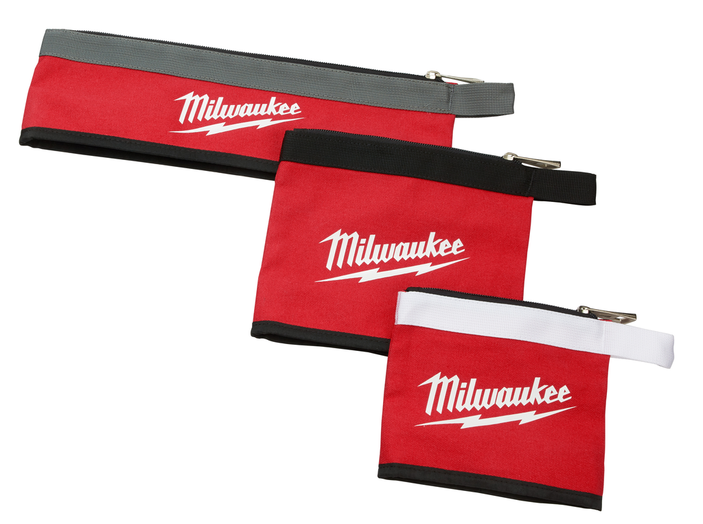 Product image for Milwaukee 48-22-8183 3 PC Zipper Pouches