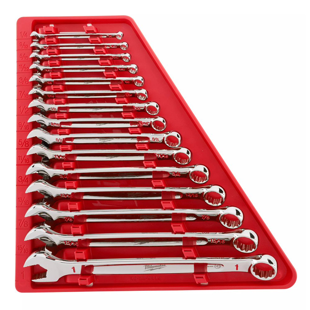 Mayer-DDS-15-Piece Combination Wrench Set - SAE-1