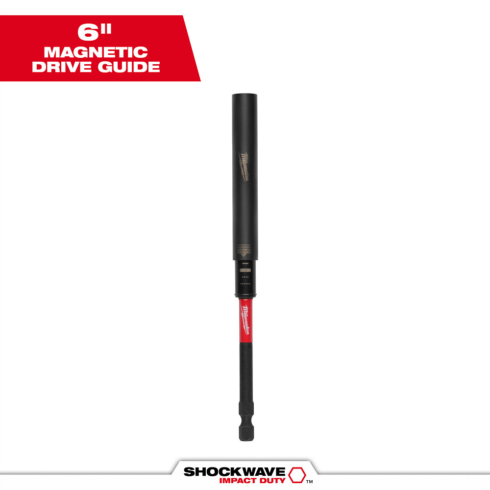 Product image for Milwaukee 48-32-4517 SHOCKWAVE™ 6" Impact Magnetic Drive Guide