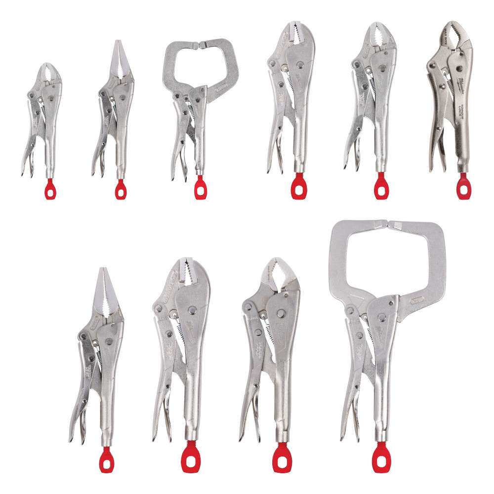 Milwaukee 48-22-3690 10-Piece Torque Lock™ Pliers Kit Product image for Milwaukee 48-22-3690 10-Piece Torque Lock™ Pliers Kit