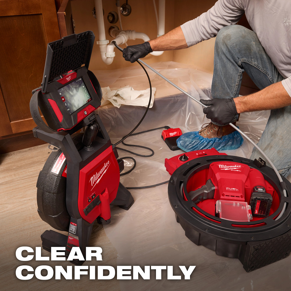 M12 FUEL™ High Speed Chain Snake for 1-1/4”-2” Pipes