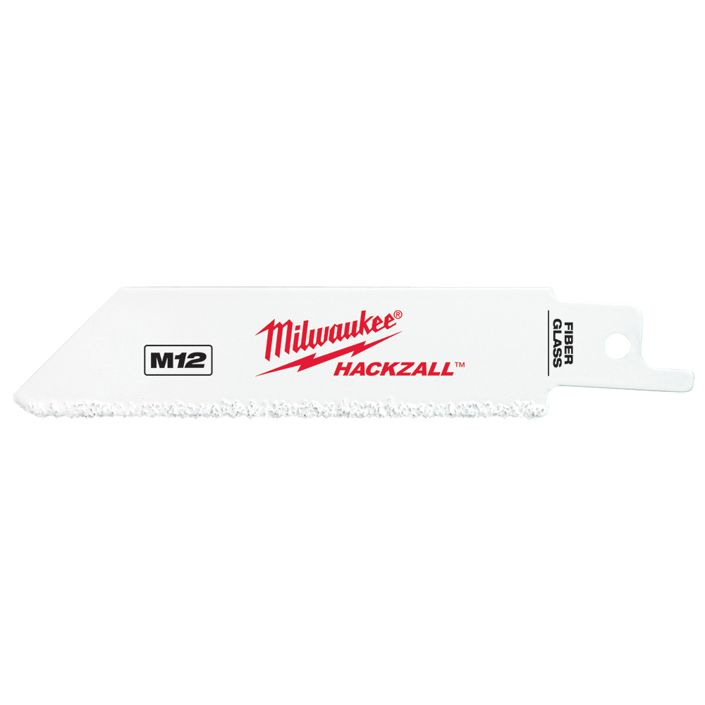Product image for Milwaukee 49-00-5400 M12&#8482; HACKZALL&#174; Bi-Metal Blade - Fiberglass (3 Pack)