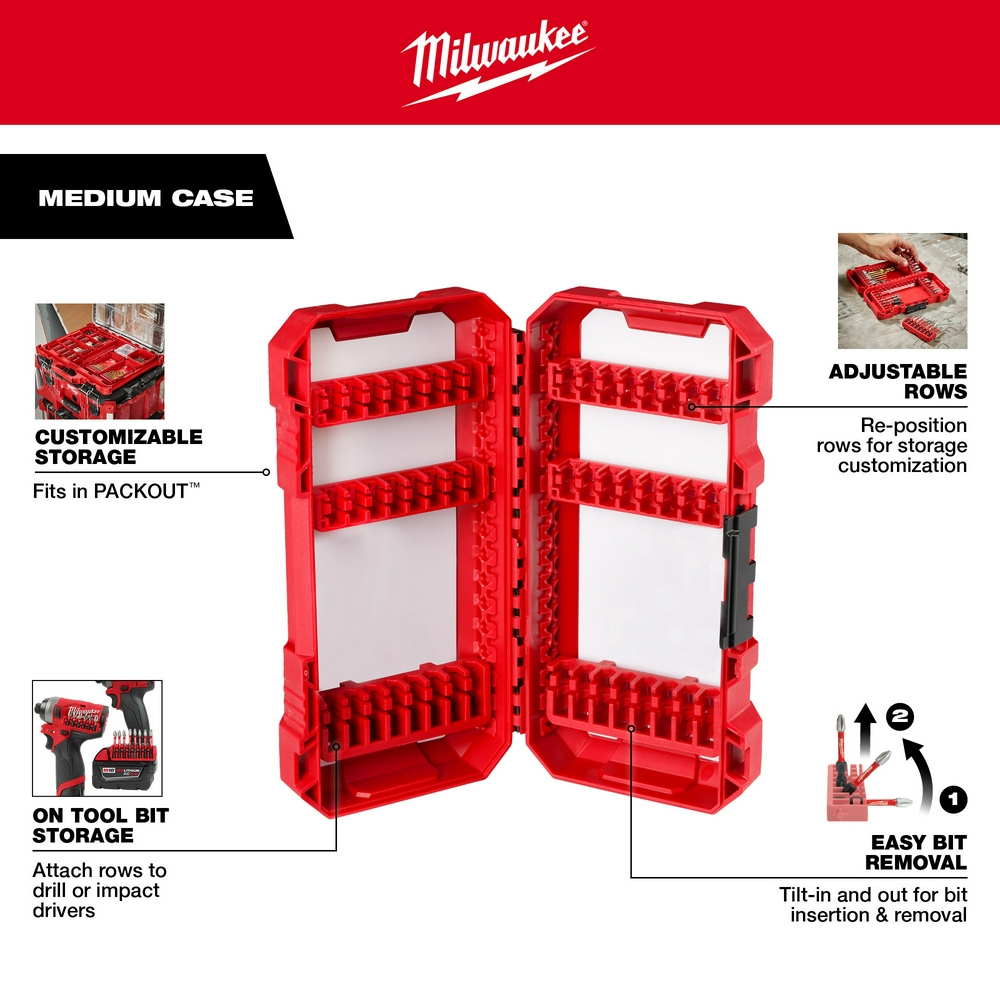 23PC SHOCKWAVE™ Impact Duty RED HELIX™ Titanium Drill Bit Set