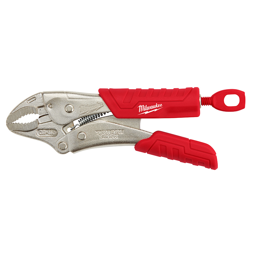 Milwaukee 48-22-3405 5" Torque Lock Curved Jaw Locking Pliers with Durable Grip Product image for Milwaukee 48-22-3405 5" Torque Lock Curved Jaw Locking Pliers with Durable Grip