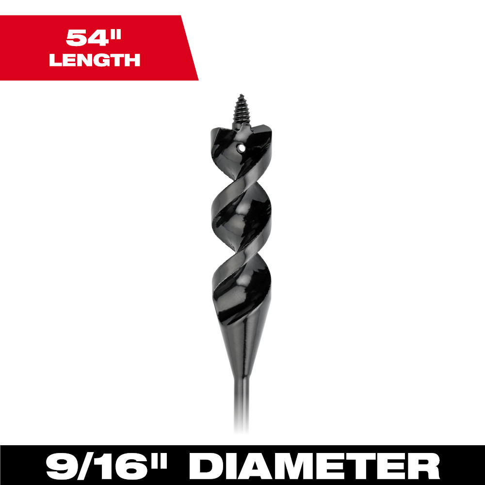 Product image for Milwaukee 48-13-8256 9/16" x 54" Cable Bit