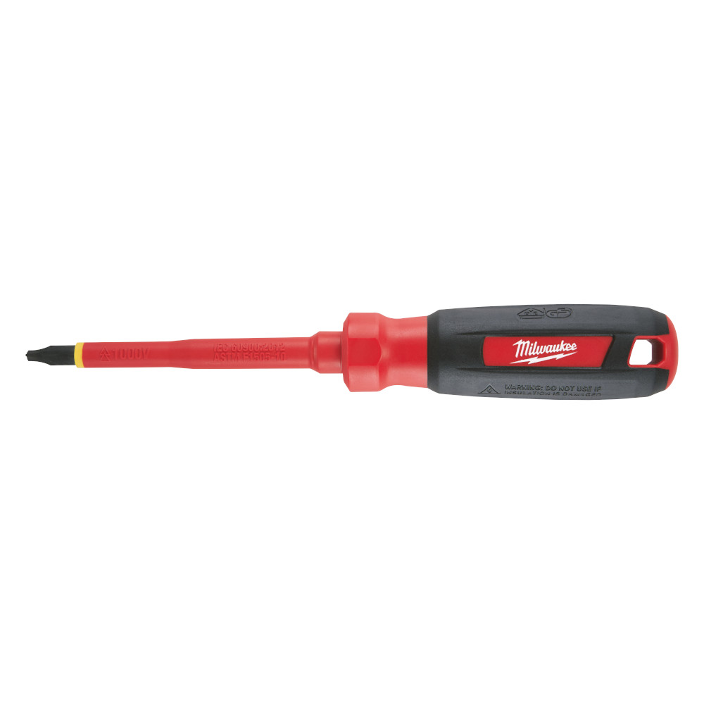 Product image for Milwaukee 48-22-2242 #2 ECX™ 6" 1000V Insulated Screwdriver