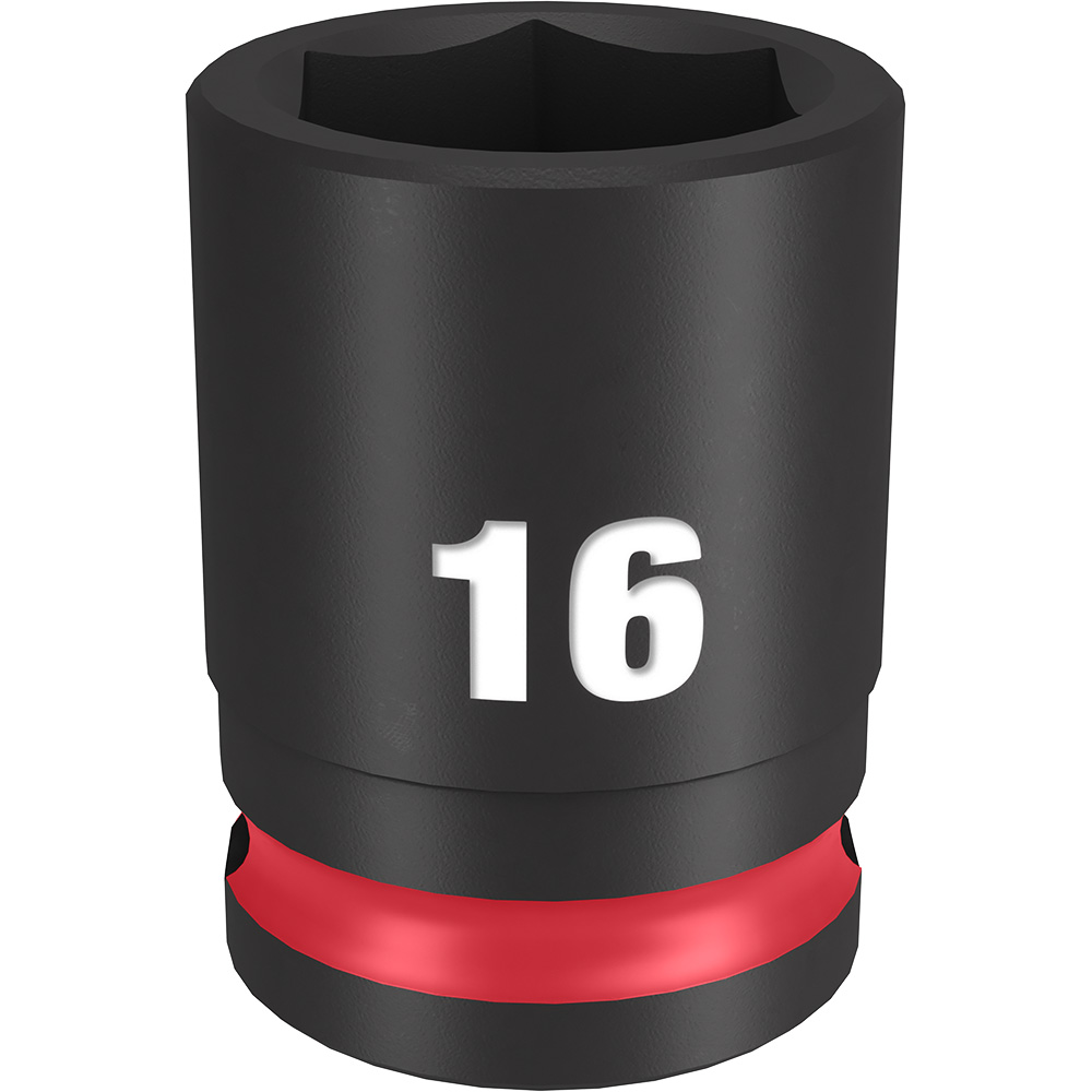 Product image for Milwaukee 49-66-6140 3/8 DR 16MM STD 6 P