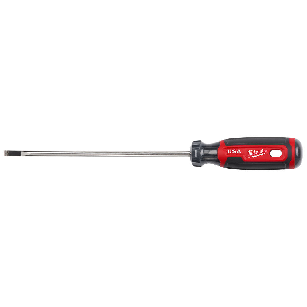 Product image for Milwaukee MT212 3/16" Cabinet Tip Screwdriver, Cushion Grip, 6" Shaft (USA)