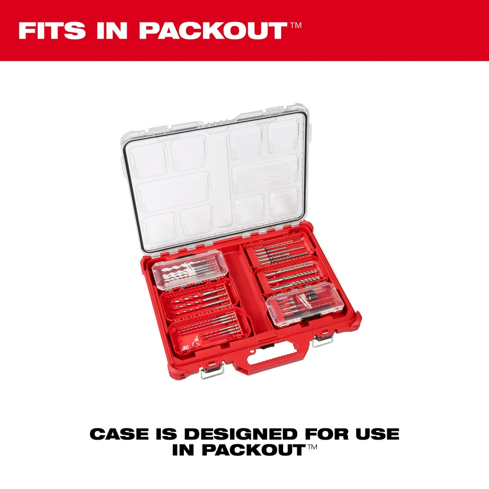 8 PC SDS Plus MX4™ 4-Cutter Drill Bit Kit