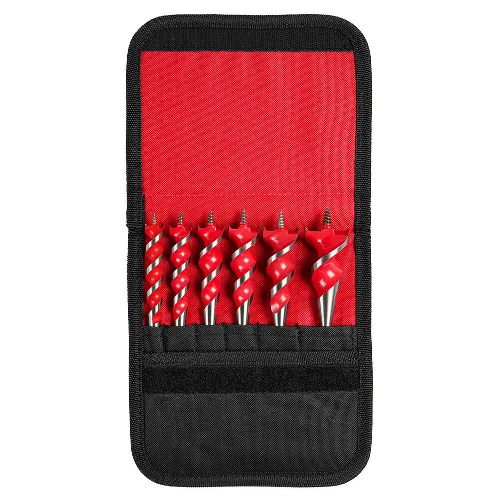 Product image for Milwaukee 48-13-0600 6-1/2" SPEED FEED™ Wood Bit Set (6 Piece)