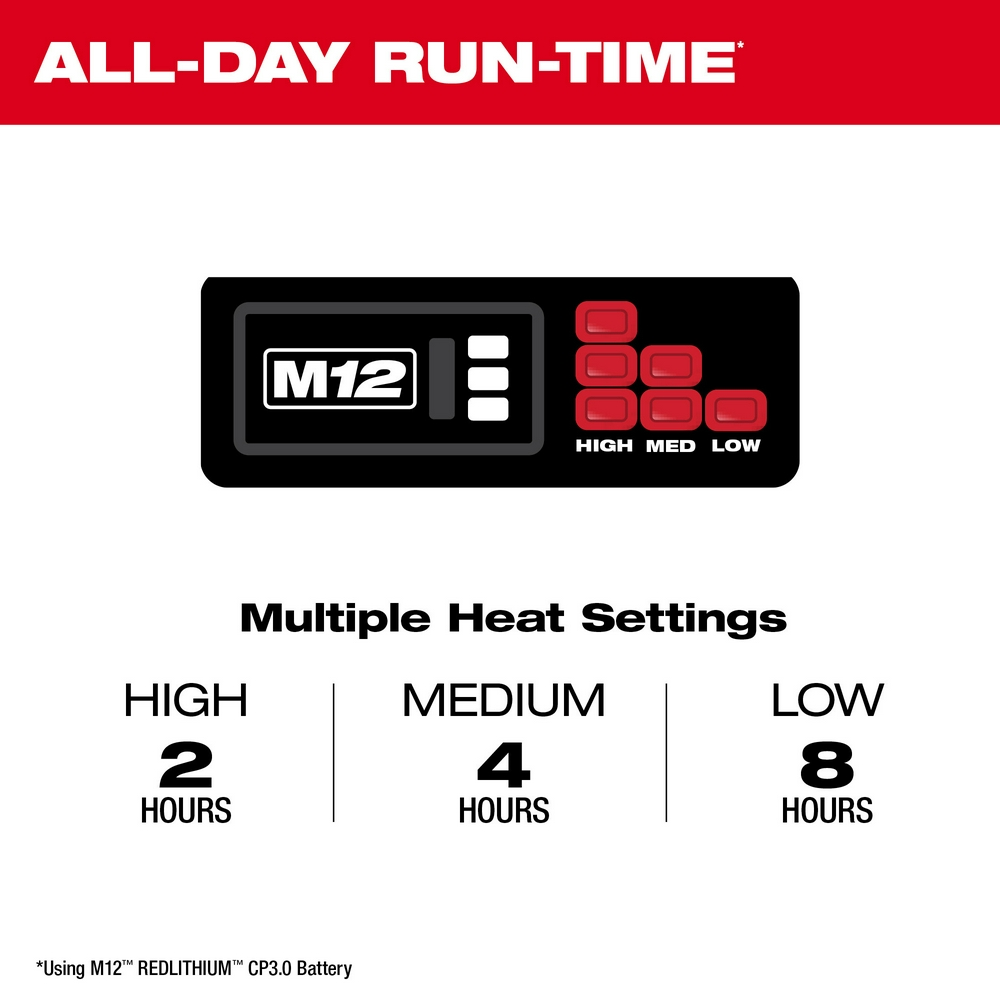 M12™ Heated AXIS™ Vest Black Medium