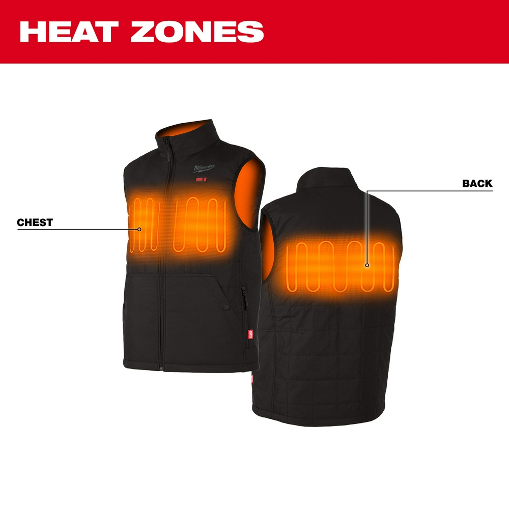 M12™ Heated AXIS™ Vest Black Medium