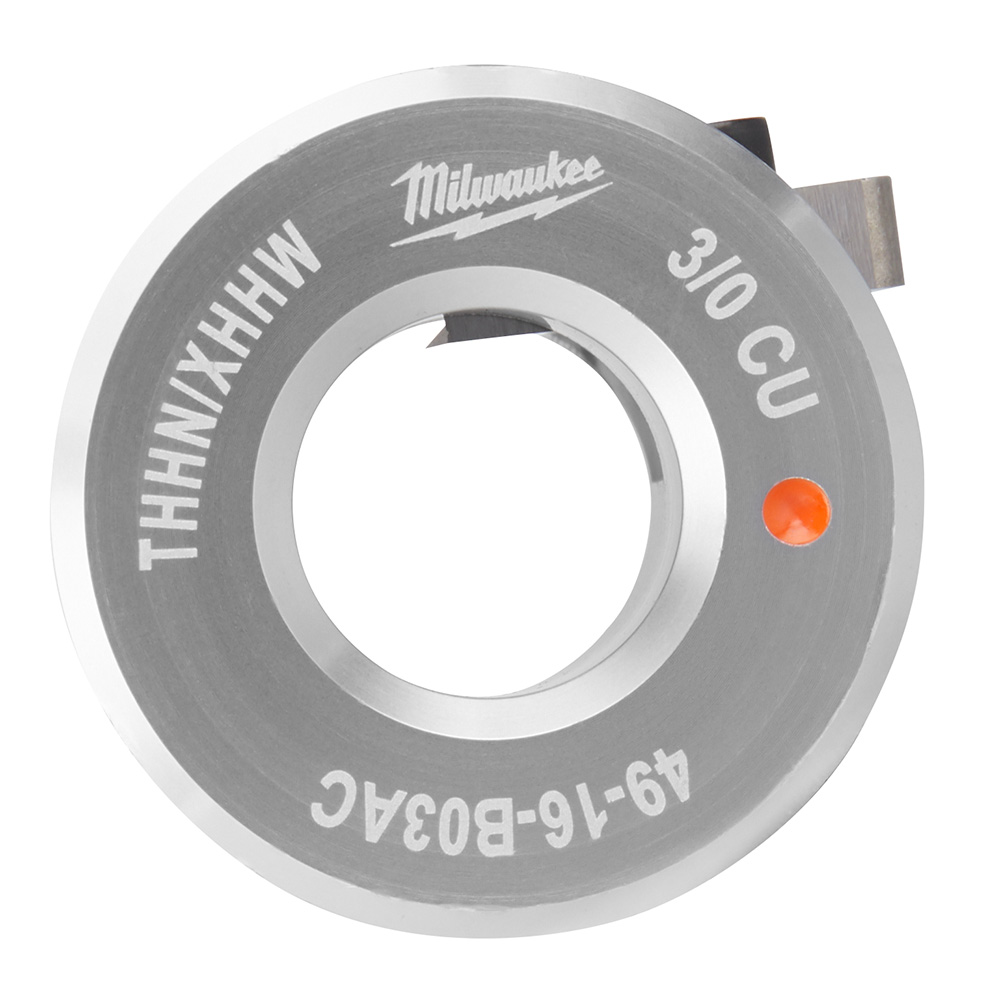 Product image for Milwaukee 49-16-B03AC 3/0 AWG Cu THHN/XHHW Cable Stripper Bushing