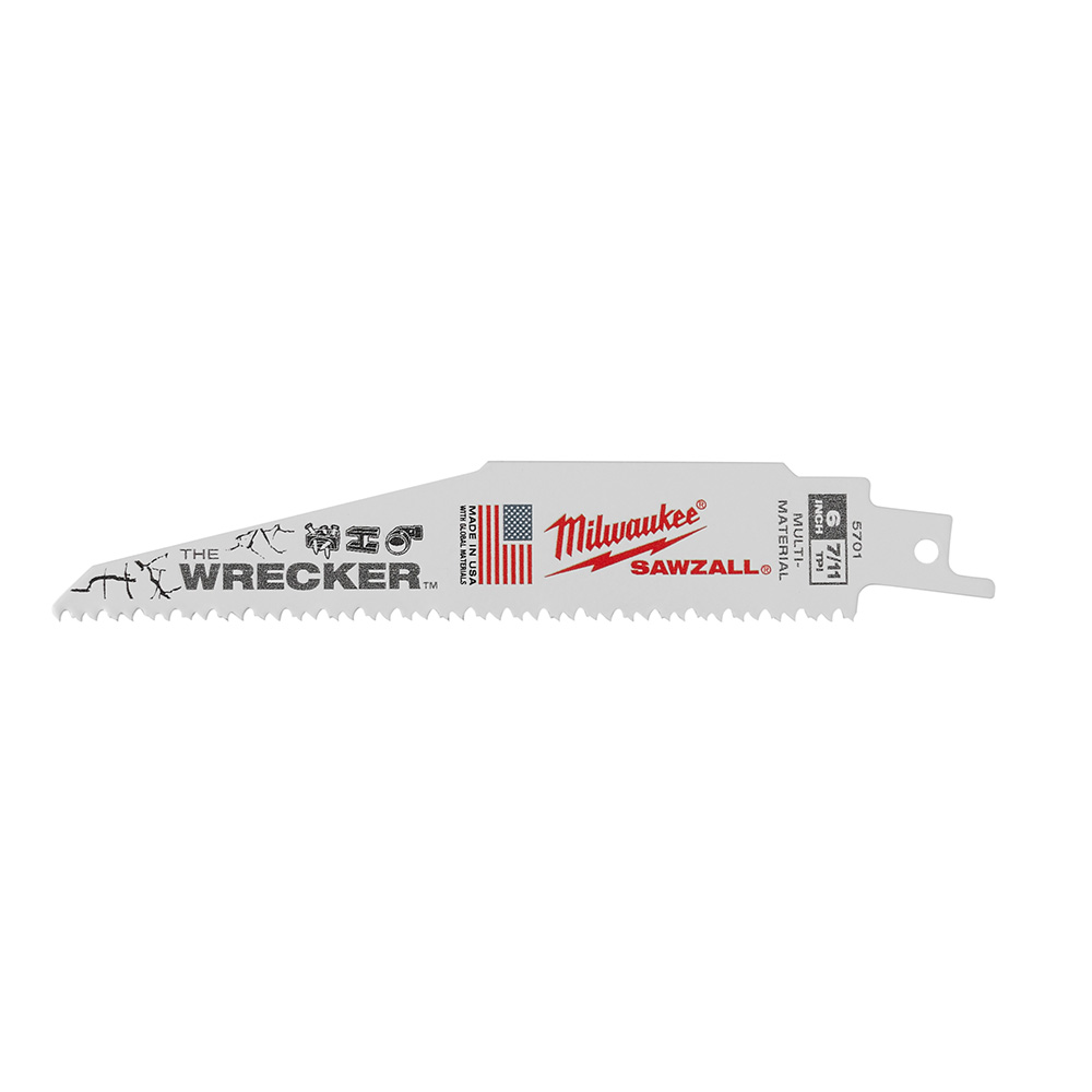 Mayer-DDS-6" 7/11 TPI WRECKER™ SAWZALL® Blade for Multi-Material (5 PK)-1