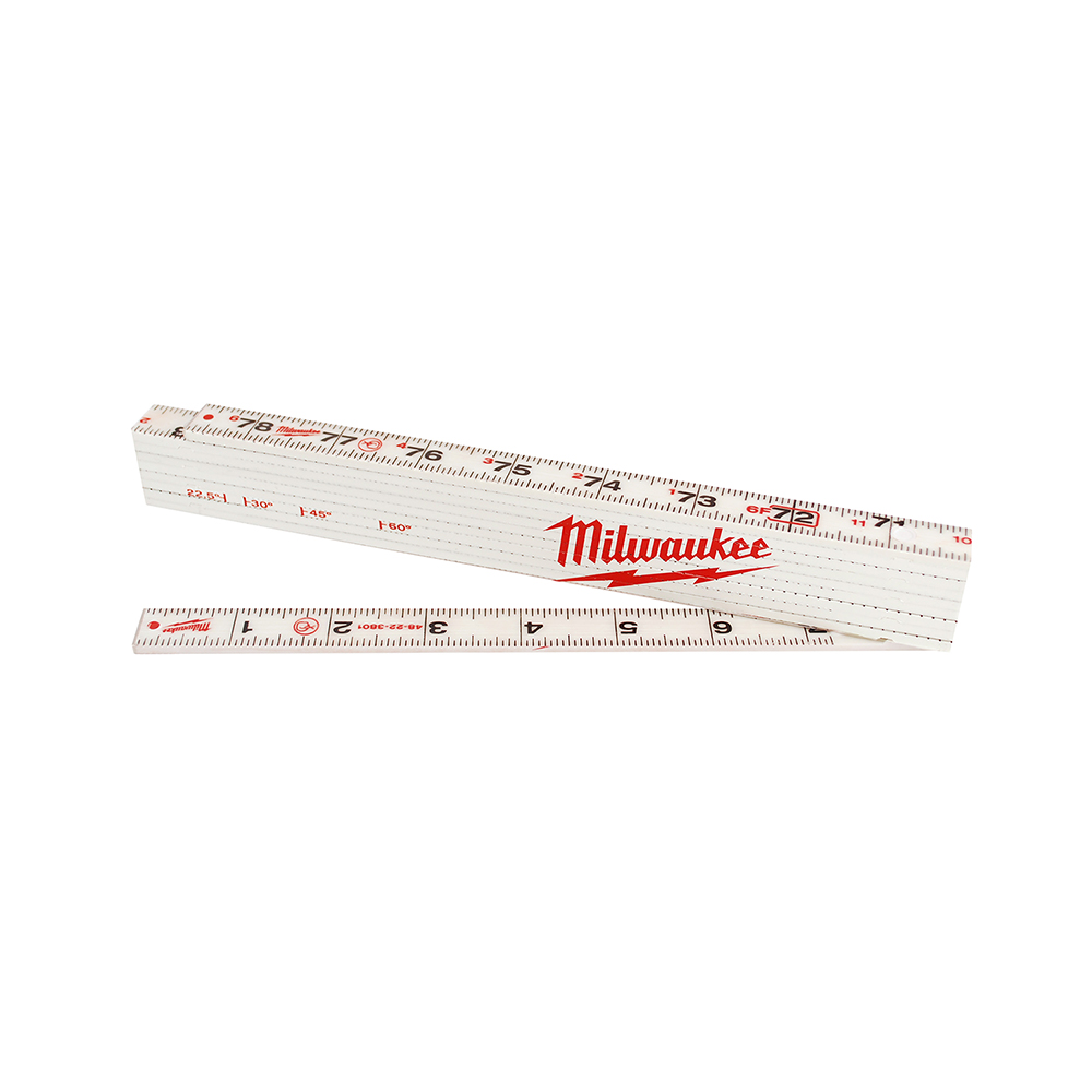 Product image for Milwaukee 48-22-3801 Composite Folding Rule