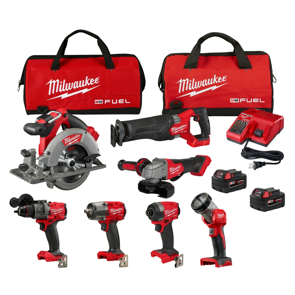 Product image for MILW 3697-27 7-Tool Combo Kit