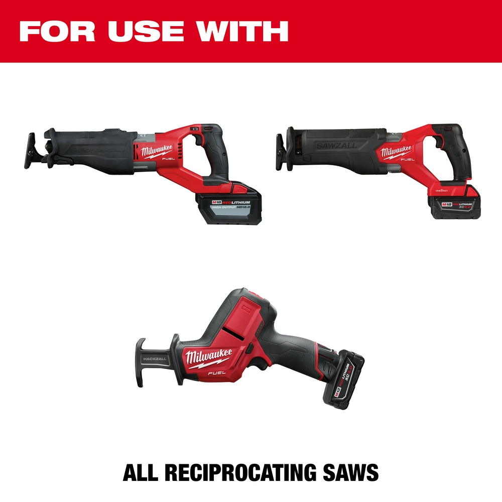 12" 8 TPI TORCH™ with NITRUS™ Carbide for Cast Iron SAWZALL® Blade (3 PK)