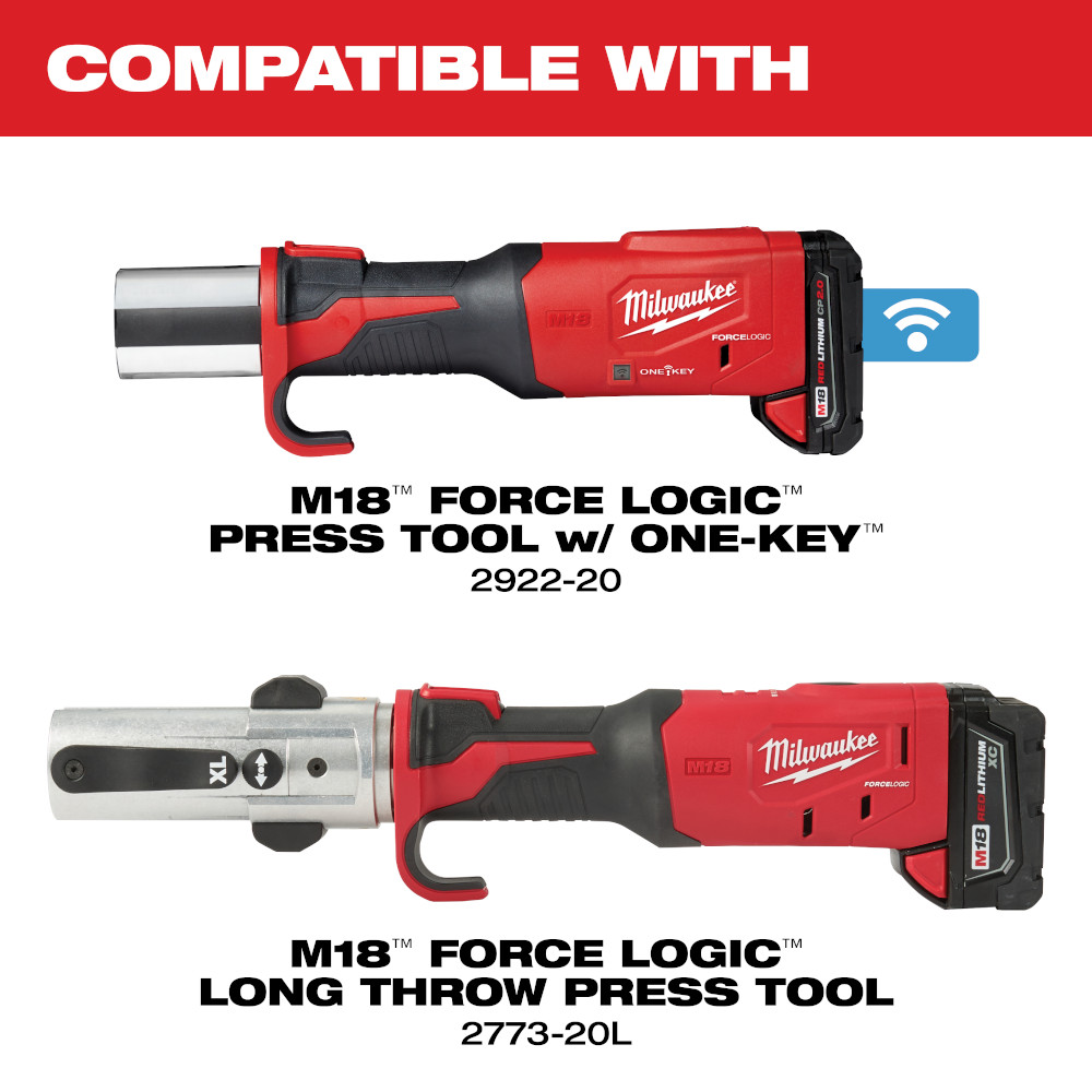 1/2" - 2" IPS-P Pivoting Press Ring Kit for M18™ FORCE LOGIC™ Press Tools