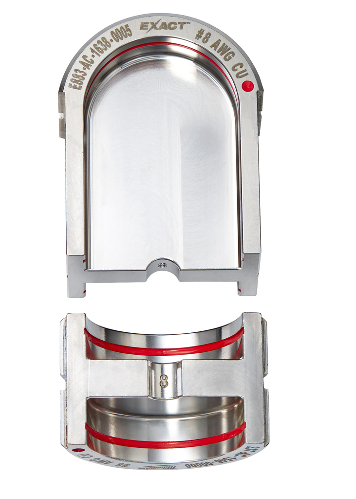 Product image for Milwaukee 49-12-U008C EXACT™ #8 Copper 12T U-Style Die