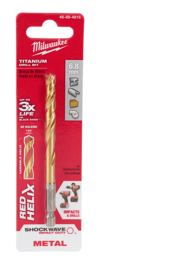 Product image for Milwaukee 48-89-4816 6.8mm Drill Bit