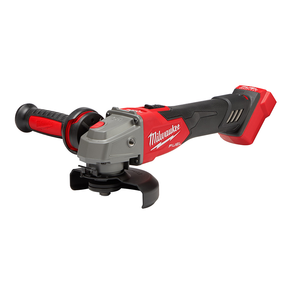 Milwaukee 2889-20 M18™ FUEL™ 4-1/2" / 5" Variable Speed Braking Grinder, Slide Switch Lock-On Product image for Milwaukee 2889-20 M18™ FUEL™ 4-1/2" / 5" Variable Speed Braking Grinder, Slide Switch Lock-On