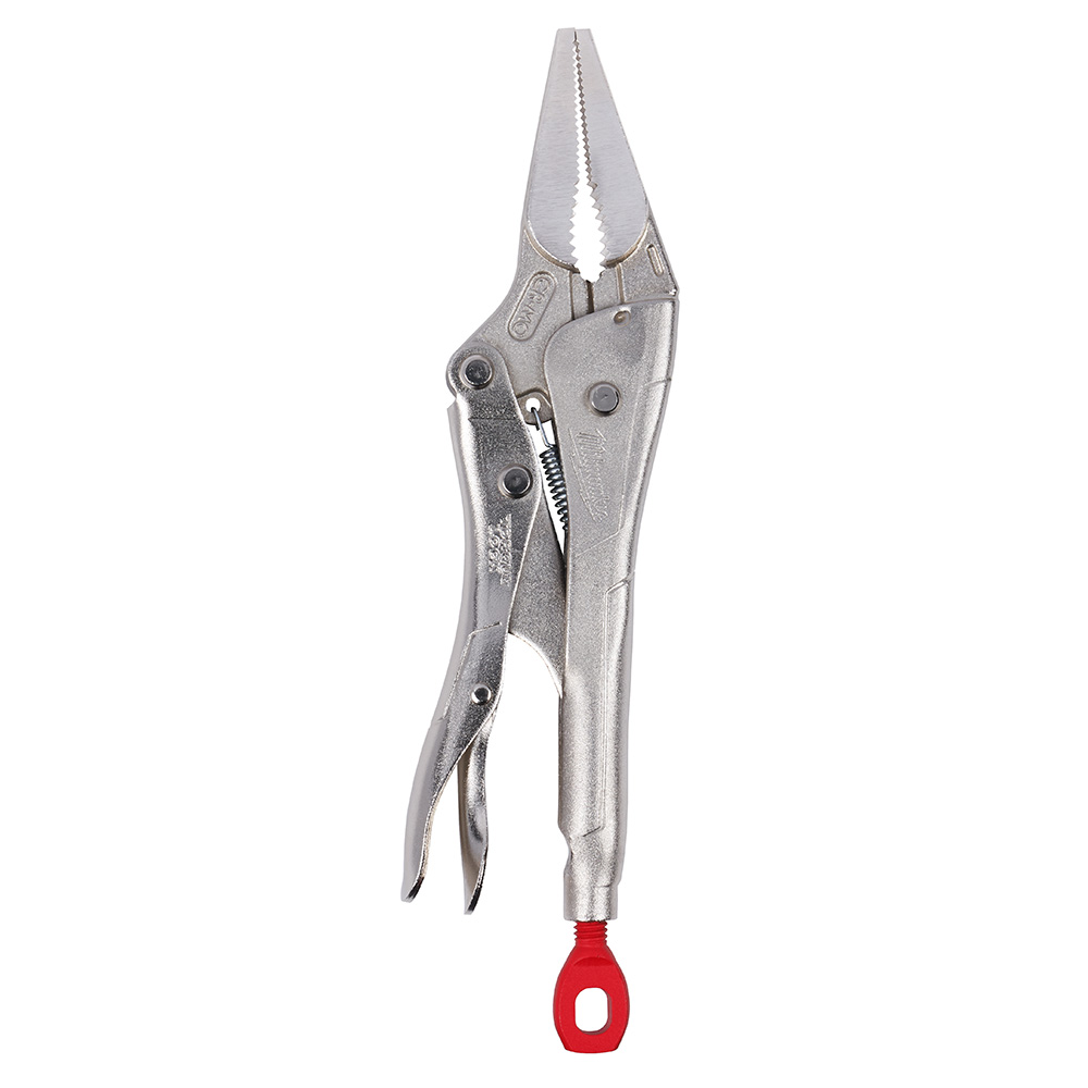 Milwaukee 48-22-3504 4 in. Long Nose Pli Product image for Milwaukee 48-22-3504 4 in. Long Nose Pli