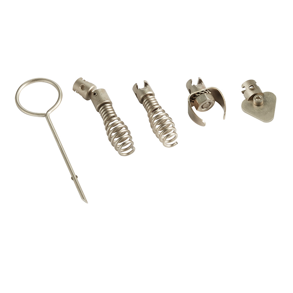 Product image for Milwaukee 48-53-2685 5-Piece Small Cable Head Attachment Kit w/ Rust Guard™ Plating