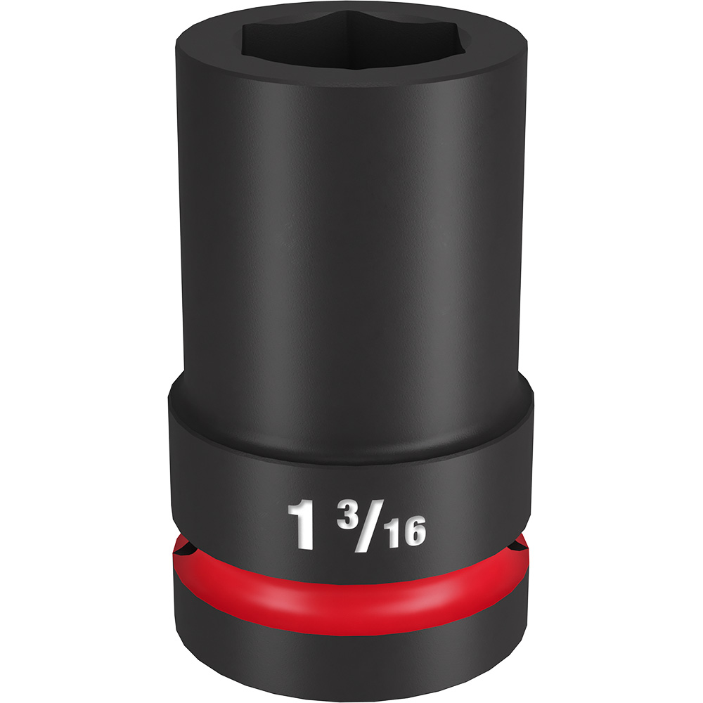 Product image for Milwaukee 49-66-6507 SHOCKWAVE™ Impact Duty 1" Drive 1-3/16" Deep 6-Point Socket