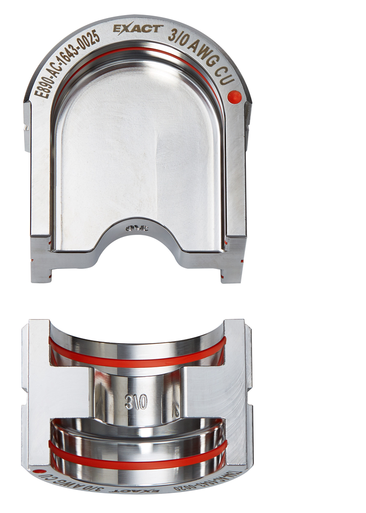 Product image for Milwaukee 49-12-U03AC EXACT™ 3/0 Copper 12T U-Style Die