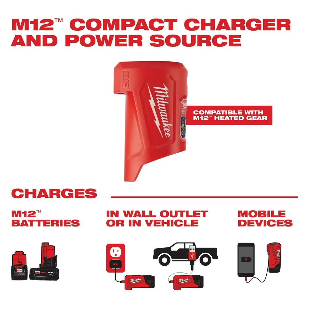 M12™ Heated AXIS™ Vest Black Medium