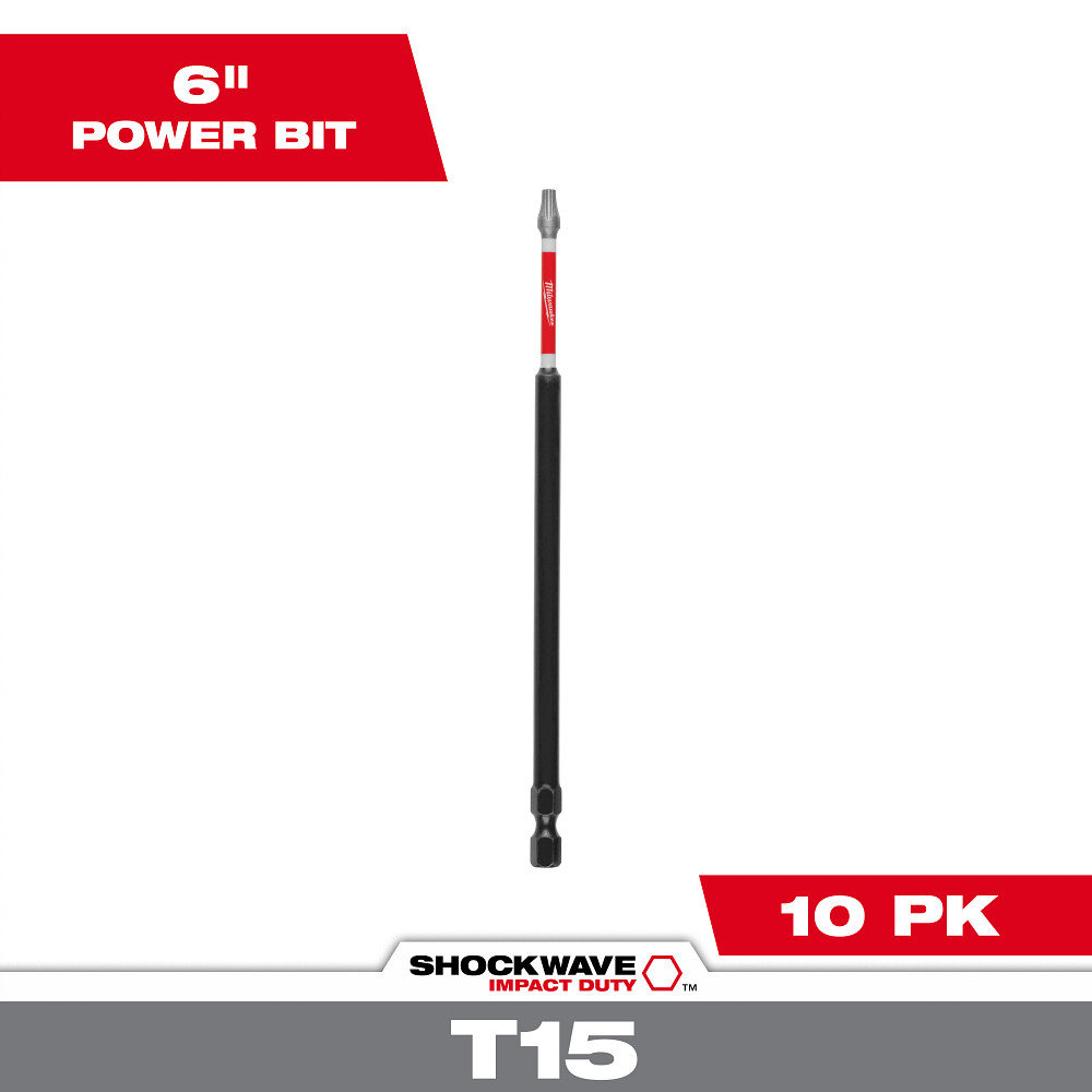 Product image for Milwaukee 48-32-4244 T15 Driver Bits