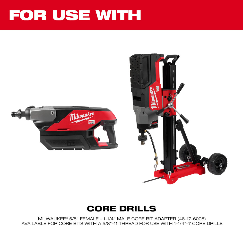 1-1/2" Dry Core Masonry Bit
