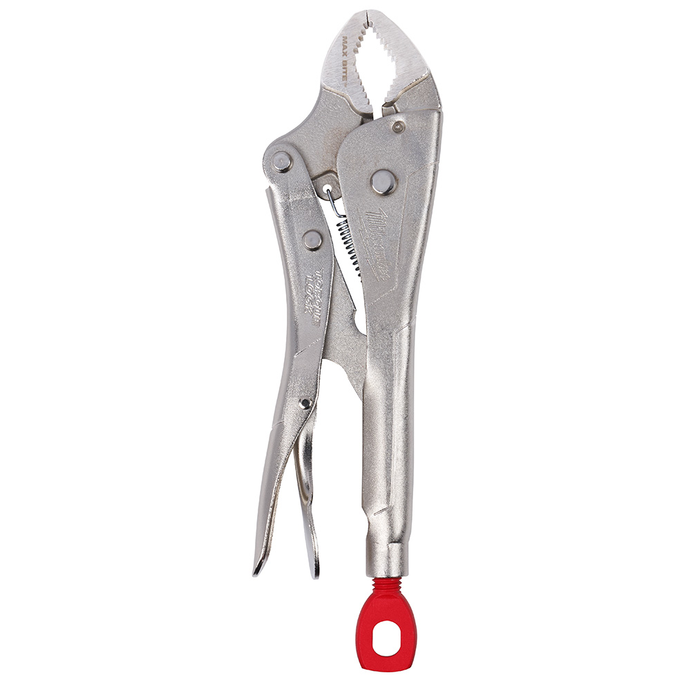 Milwaukee 48-22-3610 10" MAXBITE™ Curved Jaw Locking Pliers Product image for Milwaukee 48-22-3610 10" MAXBITE™ Curved Jaw Locking Pliers