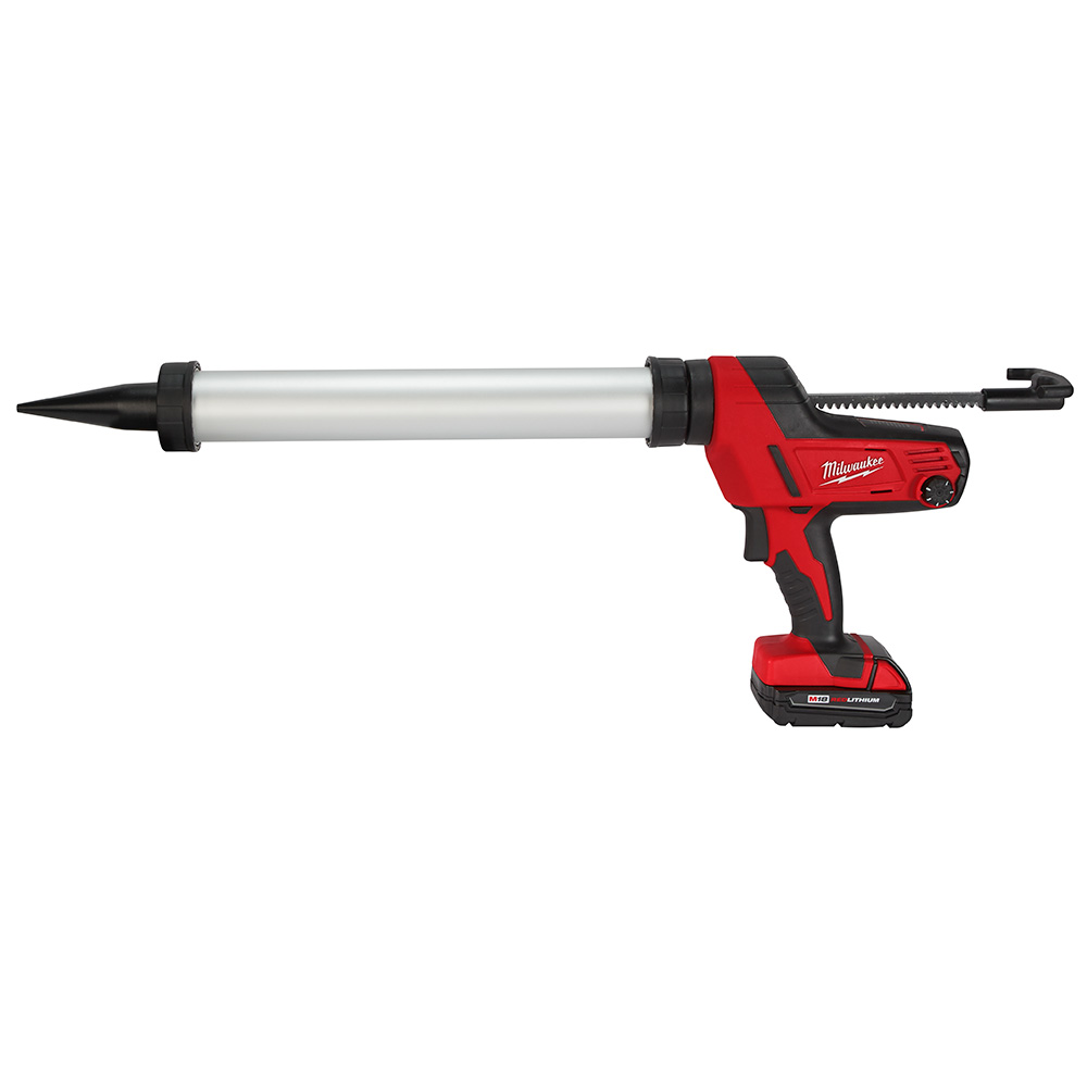 Product image for Milwaukee 2642-21CT M18™ Cordless 20oz Sausage Style Caulk and Adhesive Gun Kit 2642-21CT