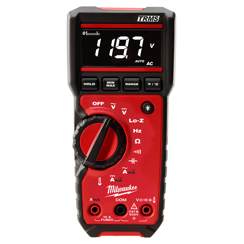 Product image for Milwaukee 2217-20 True RMS Multimeter