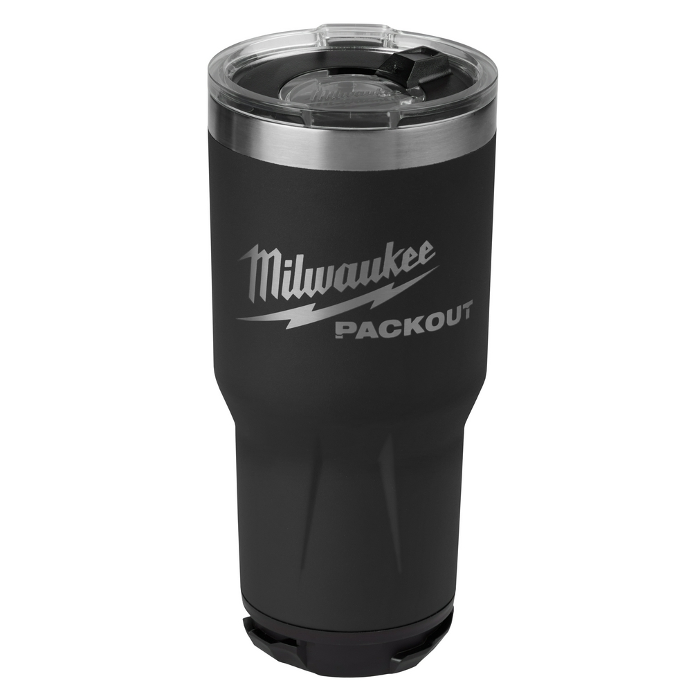 Product image for Milwaukee 48-22-8393B PACKOUT™ 30oz Tumbler - Black