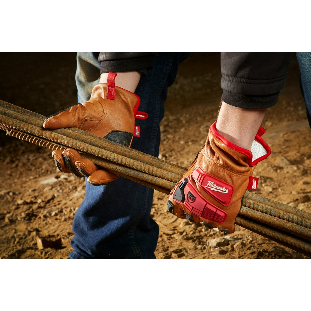 Impact Cut Level 3 Goatskin Leather Gloves - XL