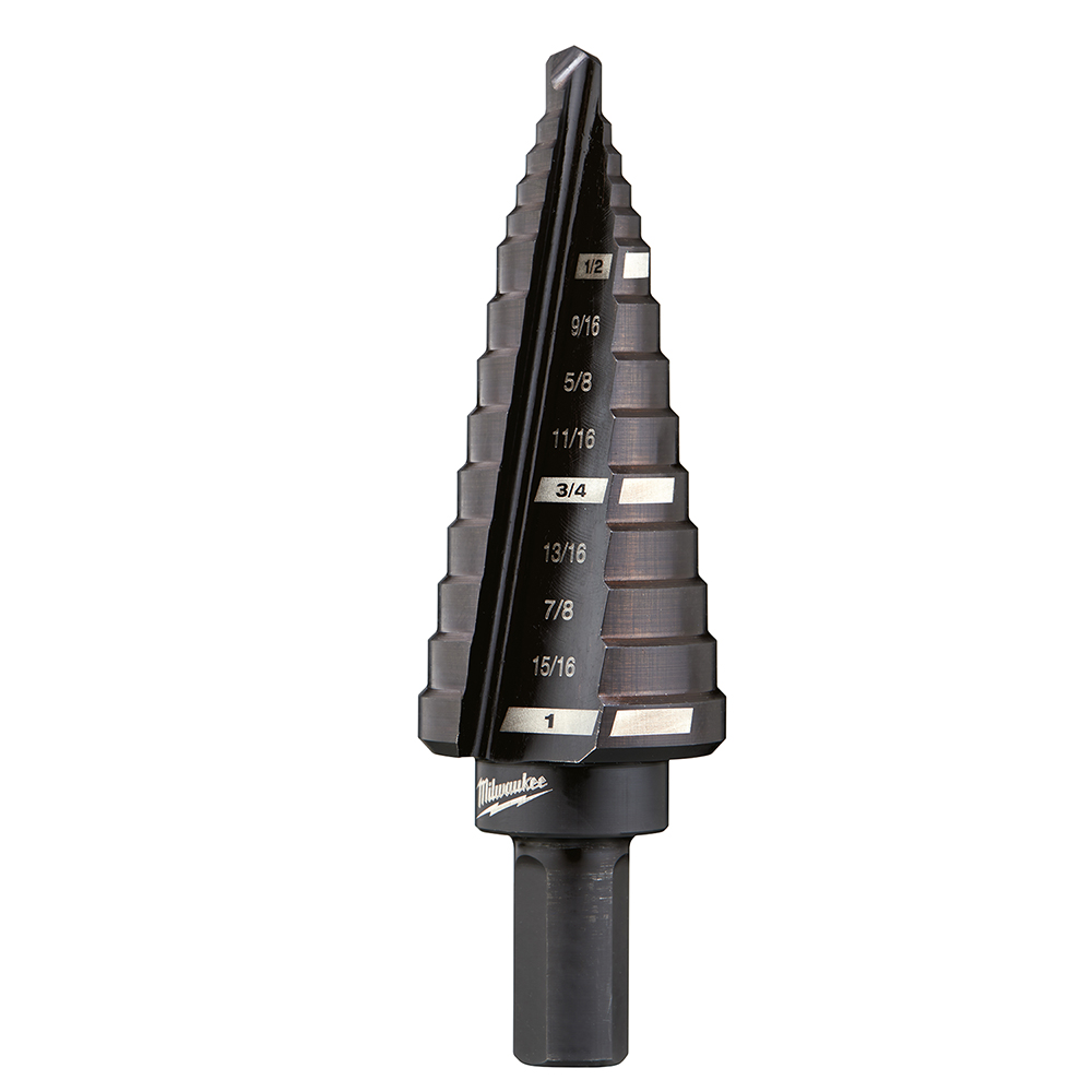 Mayer-DDS-#8 Step Drill Bit, 1/2" - 1" by 1/16"-1