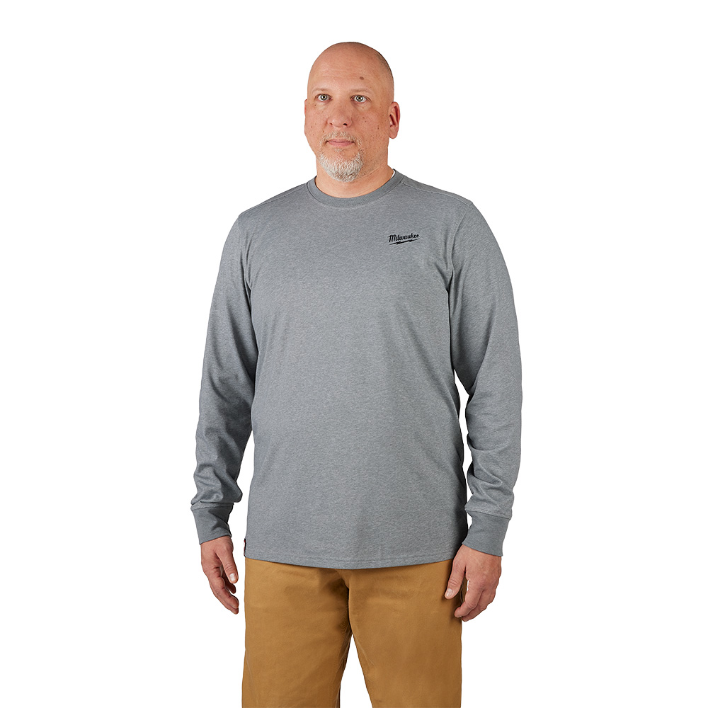 Product image for MILW 604G-2X Hybrid Work Tee - LS G