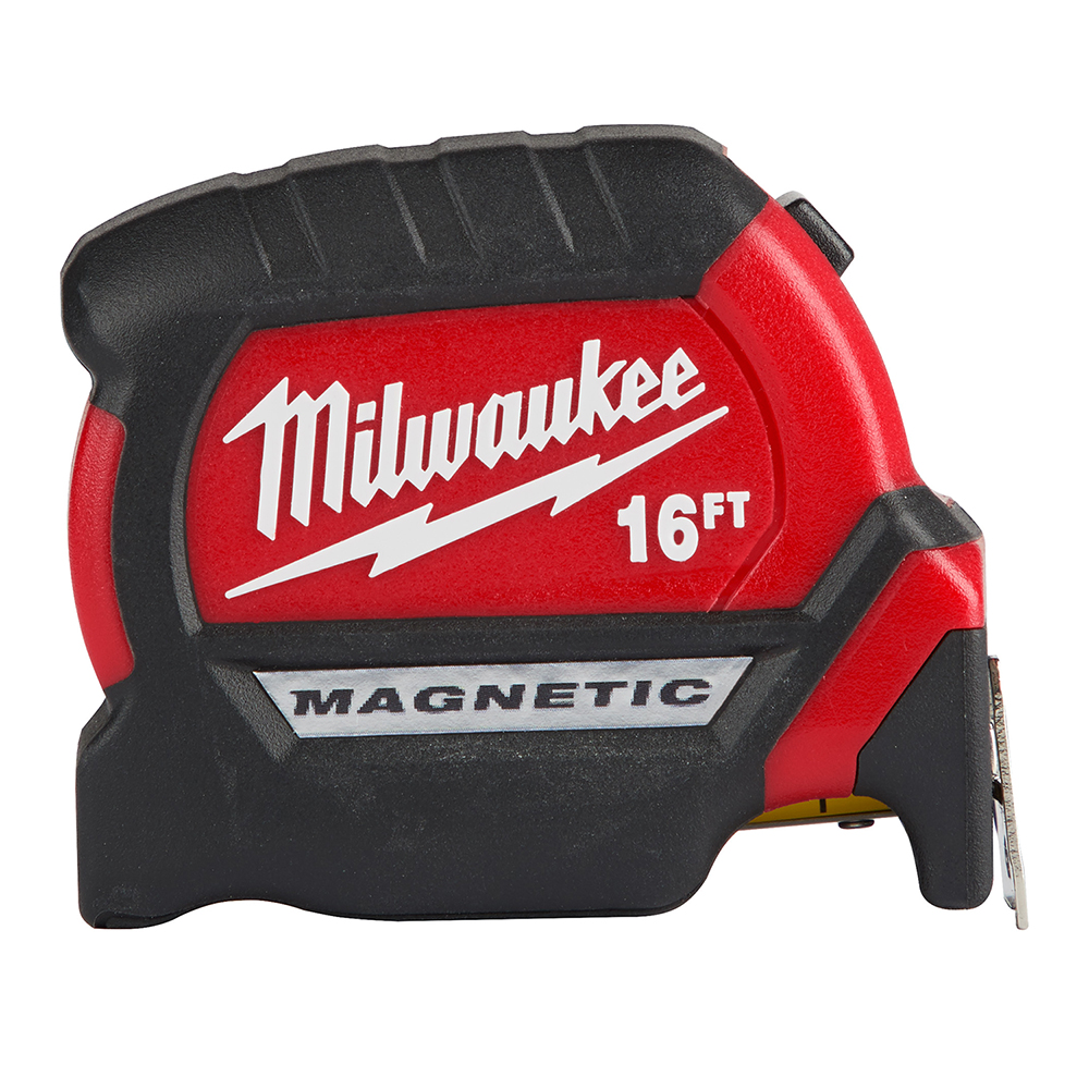 Product image for Milwaukee 48-22-0316 16' Compact Magnetic Tape Measure