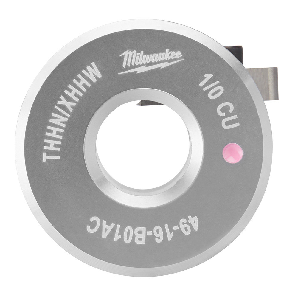 Product image for Milwaukee 49-16-B01AC 1/0 AWG Cu THHN/XHHW Cable Stripper Bushing
