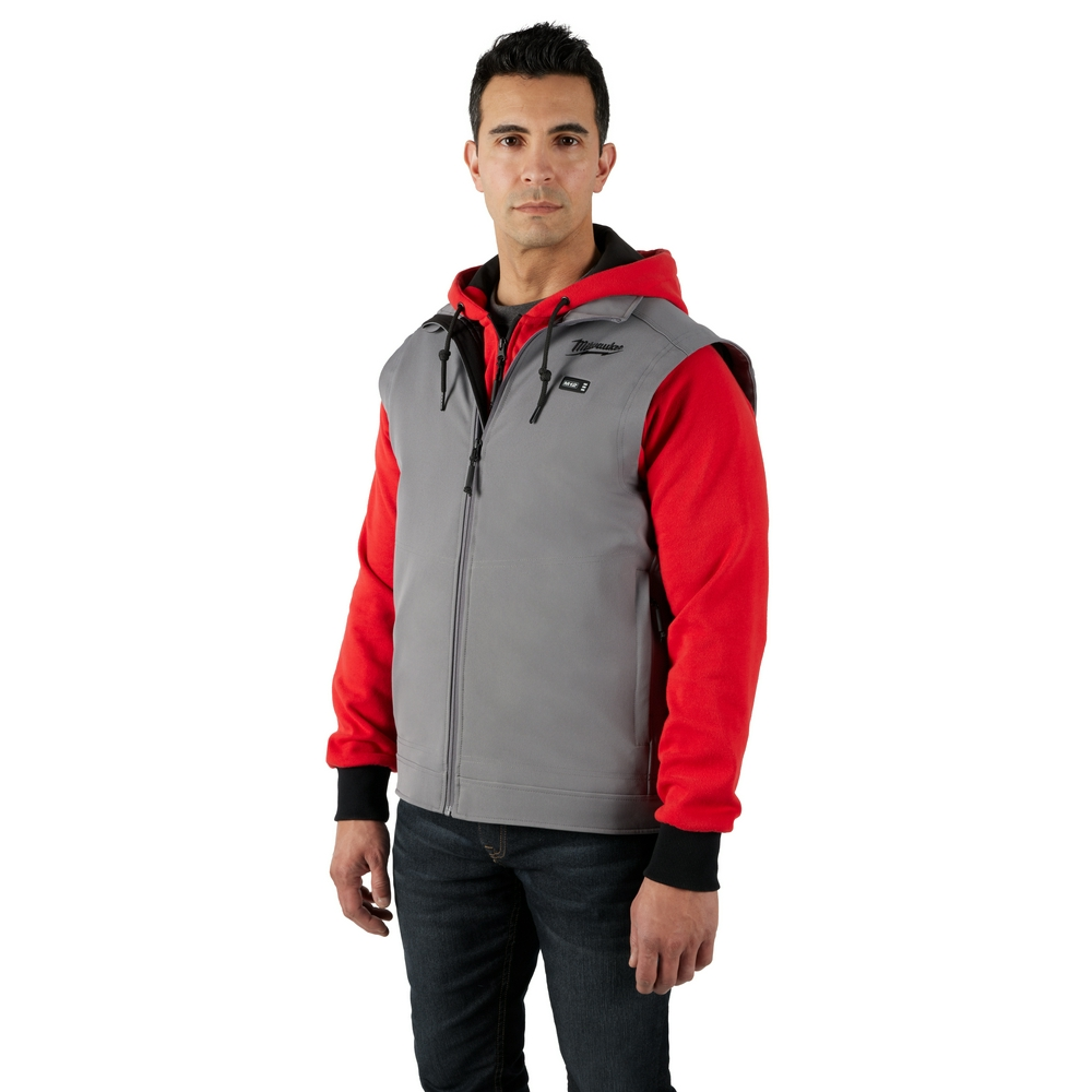 Product image for MILW 304G-20S Heated Vest Gray S