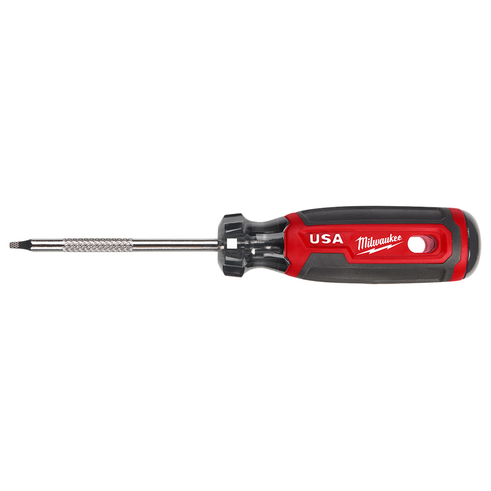 Product image for Milwaukee MT217 #1 Square Cushion Grip Screwdriver, 3" Shaft (USA)
