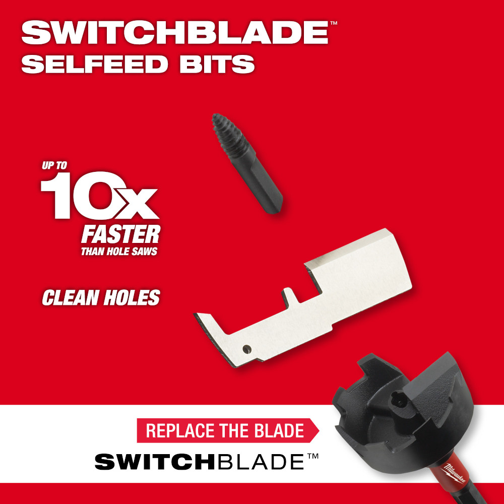 SWITCHBLADE™ 10 Blade Replacement Kit 2-9/16"