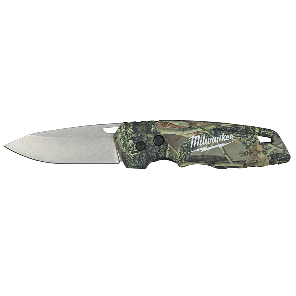 Product image for Milwaukee 48-22-1524 FASTBACK™ Camo Folding Pocket Knife