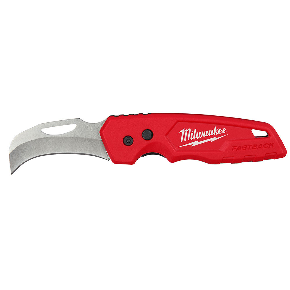 Product image for Milwaukee 48-22-1525 FASTBACK Hawkbill Folding Pocket Knife