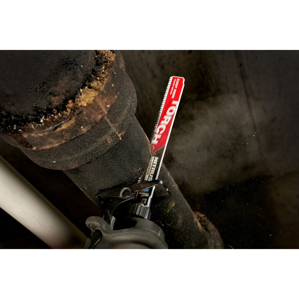 12" 8 TPI TORCH™ with NITRUS™ Carbide for Cast Iron SAWZALL® Blade (3 PK)